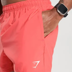 Discount Gymshark Arrival 5" Shorts TropicalPink