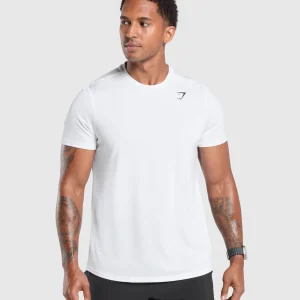 Sale Gymshark Arrival Regular Fit T-Shirt White