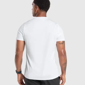 Sale Gymshark Arrival Regular Fit T-Shirt White