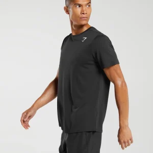 Best Gymshark Arrival Regular Fit T-Shirt Black