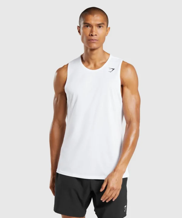 Clearance Gymshark Arrival Tank White