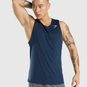 Best Gymshark Arrival Tank Navy