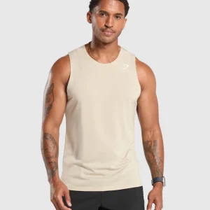 Online Gymshark Arrival Tank PebbleGrey