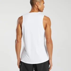 Clearance Gymshark Arrival Tank White