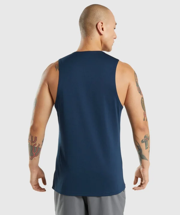 Best Gymshark Arrival Tank Navy