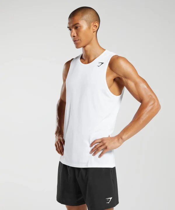 Clearance Gymshark Arrival Tank White