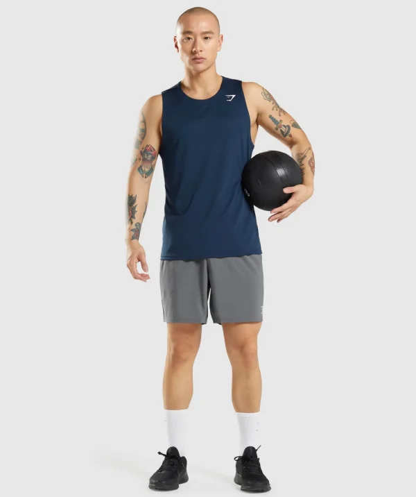 Best Gymshark Arrival Tank Navy