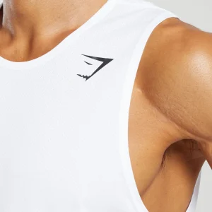 Clearance Gymshark Arrival Tank White