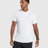 New Gymshark Arrival T-Shirt White