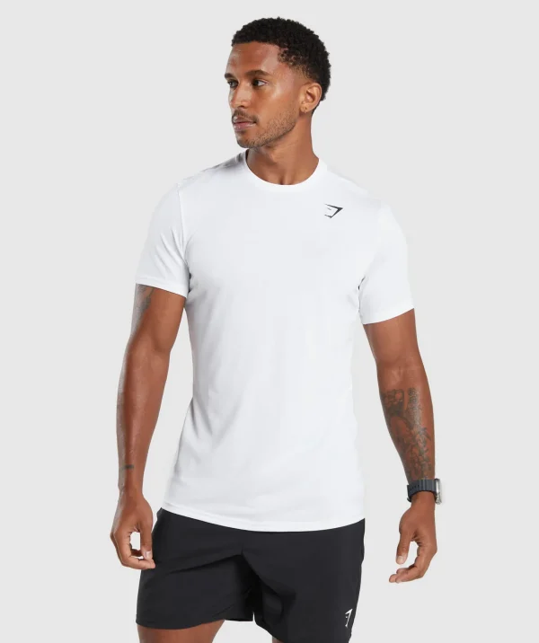 New Gymshark Arrival T-Shirt White