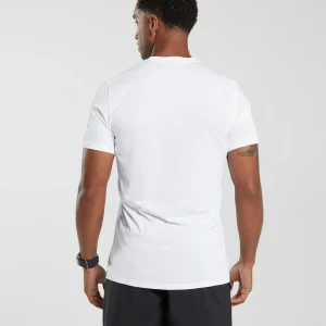 New Gymshark Arrival T-Shirt White