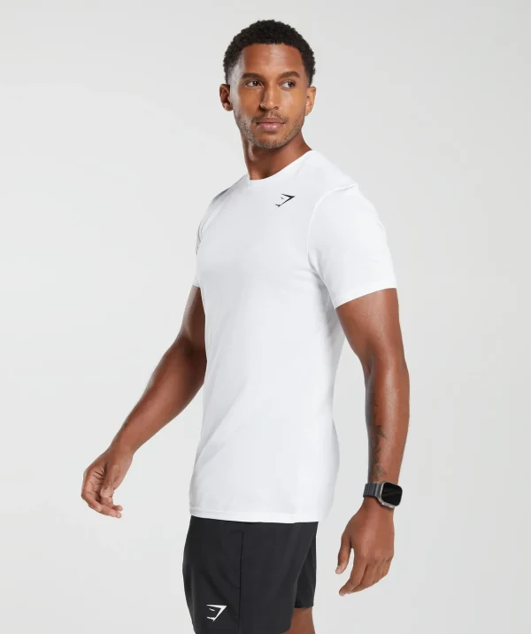 New Gymshark Arrival T-Shirt White