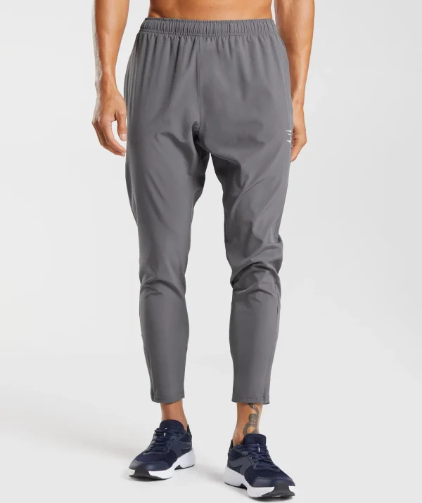 Hot Gymshark Arrival Woven Joggers SilhouetteGrey