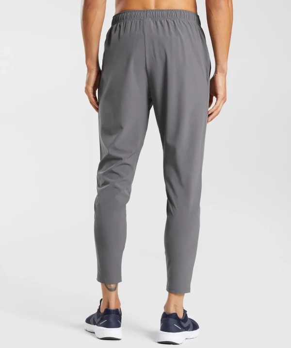 Hot Gymshark Arrival Woven Joggers SilhouetteGrey