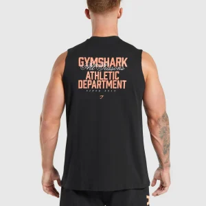 New Gymshark Athletic Department Tank Black