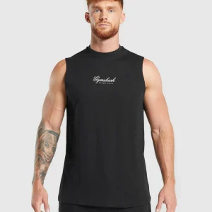 New Gymshark Athletic Department Tank Black