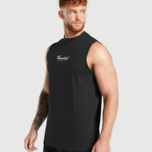 New Gymshark Athletic Department Tank Black