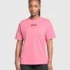 Sale Gymshark Block Oversized T-Shirt SunsetPink