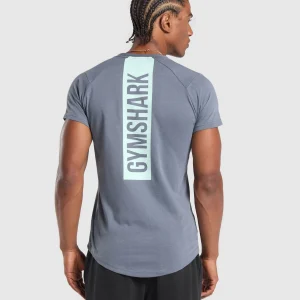 Sale Gymshark Bold T-Shirt IronBlue