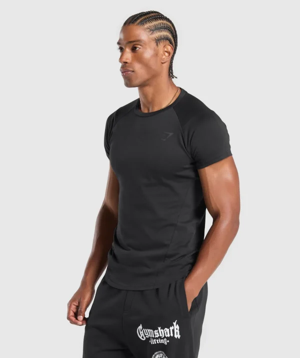 Best Gymshark Bold T-Shirt Black