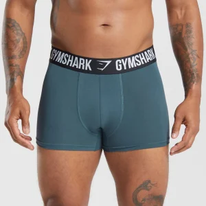 Online Gymshark Boxer Brief 3PK UtilityGreen/CargoBlue/RepsRed