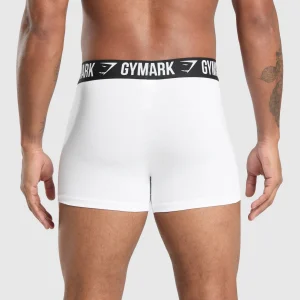 Hot Gymshark Boxer Brief 3PK White