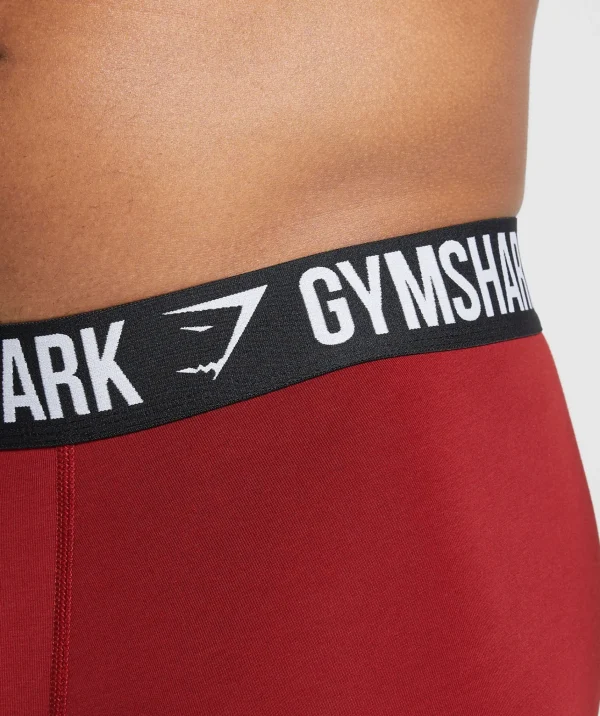 Online Gymshark Boxer Brief 3PK UtilityGreen/CargoBlue/RepsRed