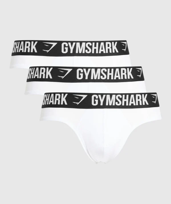 Sale Gymshark Brief 3PK White