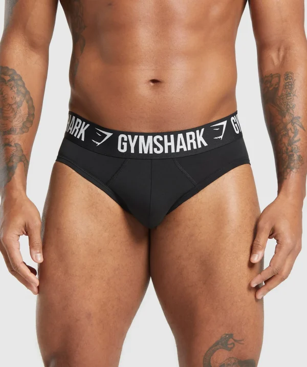 Best Gymshark Brief 3PK Black