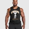 Discount Gymshark Build Your Legacy Graphic Tank Black