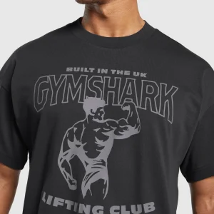 Fashion Gymshark Built in the UK T-Shirt Black