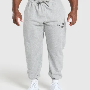 Sale Gymshark Bulking Season Joggers LightGreyCoreMarl