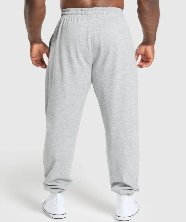 Sale Gymshark Bulking Season Joggers LightGreyCoreMarl