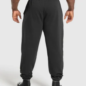 Hot Gymshark Bulking Season Joggers Black