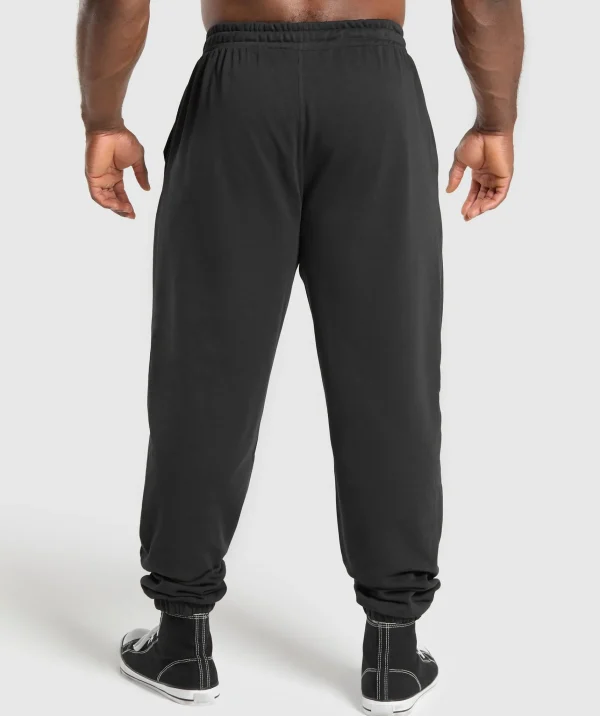 Hot Gymshark Bulking Season Joggers Black