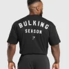 Best Gymshark Bulking Season T-Shirt Black