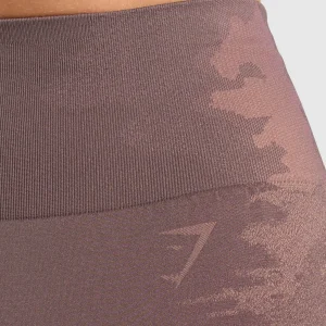 Fashion Gymshark Caged Seamless Leggings Purple/Brown