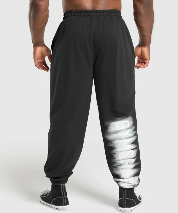 Fashion Gymshark Chalk Joggers Black