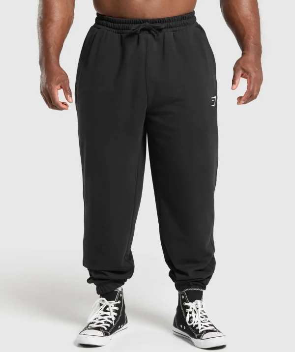 Fashion Gymshark Chalk Joggers Black