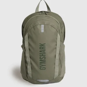 Clearance Gymshark Coated Pursuit Backpack BaseGreen/WinterOlive