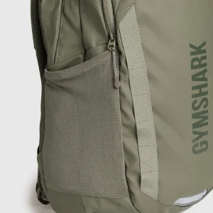 Clearance Gymshark Coated Pursuit Backpack BaseGreen/WinterOlive