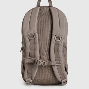 Outlet Gymshark Coated Pursuit Backpack CamoBrown/CementBrown