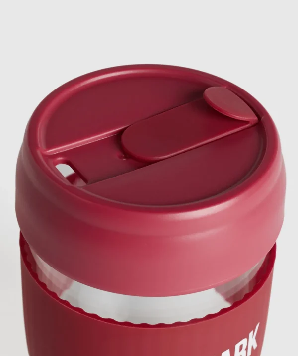 Online Gymshark Coffee Cup WashedRed/VintagePink