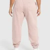 Fashion Gymshark Collegiate Joggers MutedPink