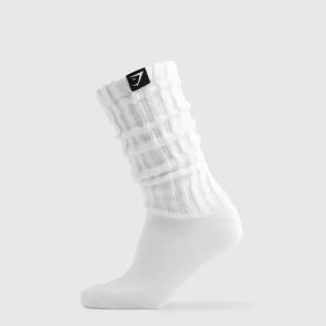 Sale Gymshark Comfy Rest Day Socks White