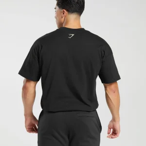 Fashion Gymshark Committed to the Craft T-Shirt Black