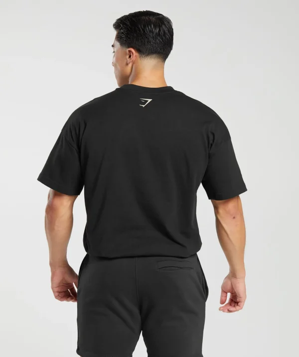 Fashion Gymshark Committed to the Craft T-Shirt Black