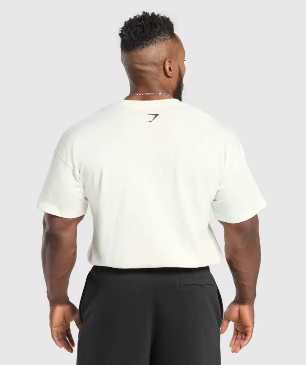 Clearance Gymshark Committed to the Craft T-Shirt SoftWhite