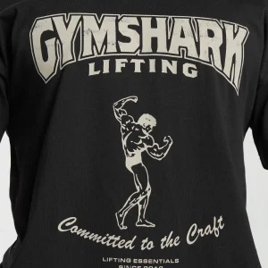 Fashion Gymshark Committed to the Craft T-Shirt Black