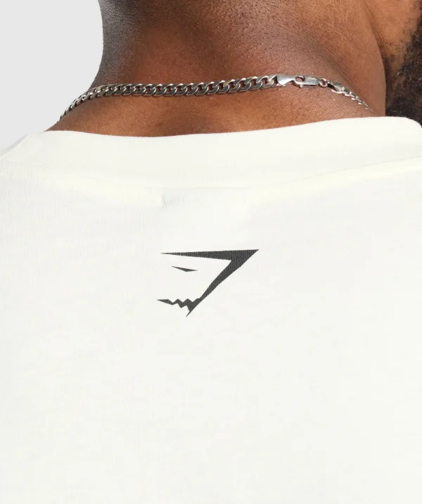 Clearance Gymshark Committed to the Craft T-Shirt SoftWhite